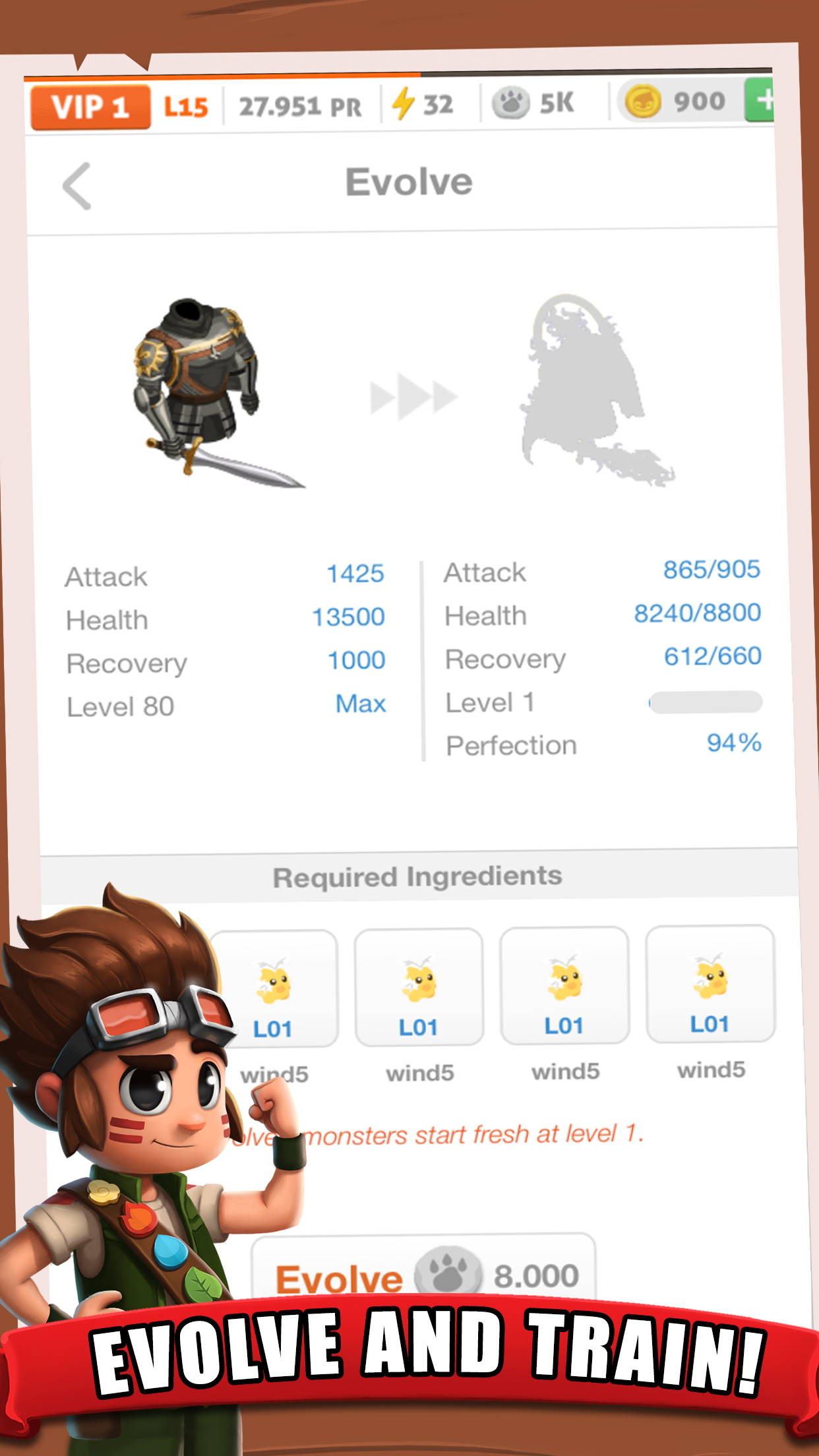 اسکرین شات 8 بازی Battle Camp - Monster Catching