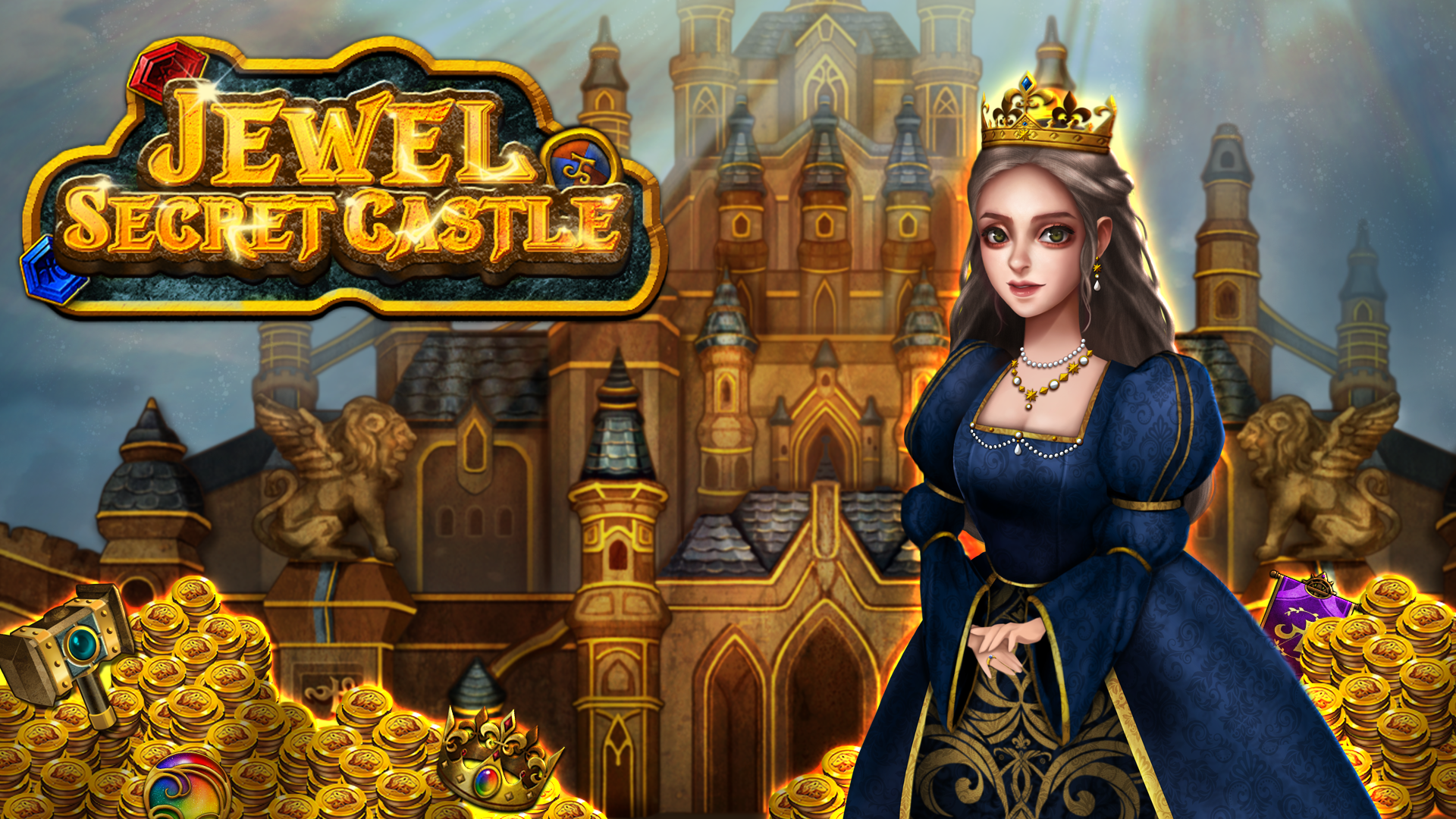 اسکرین شات 1 بازی Jewel Secret Castle: Match 3
