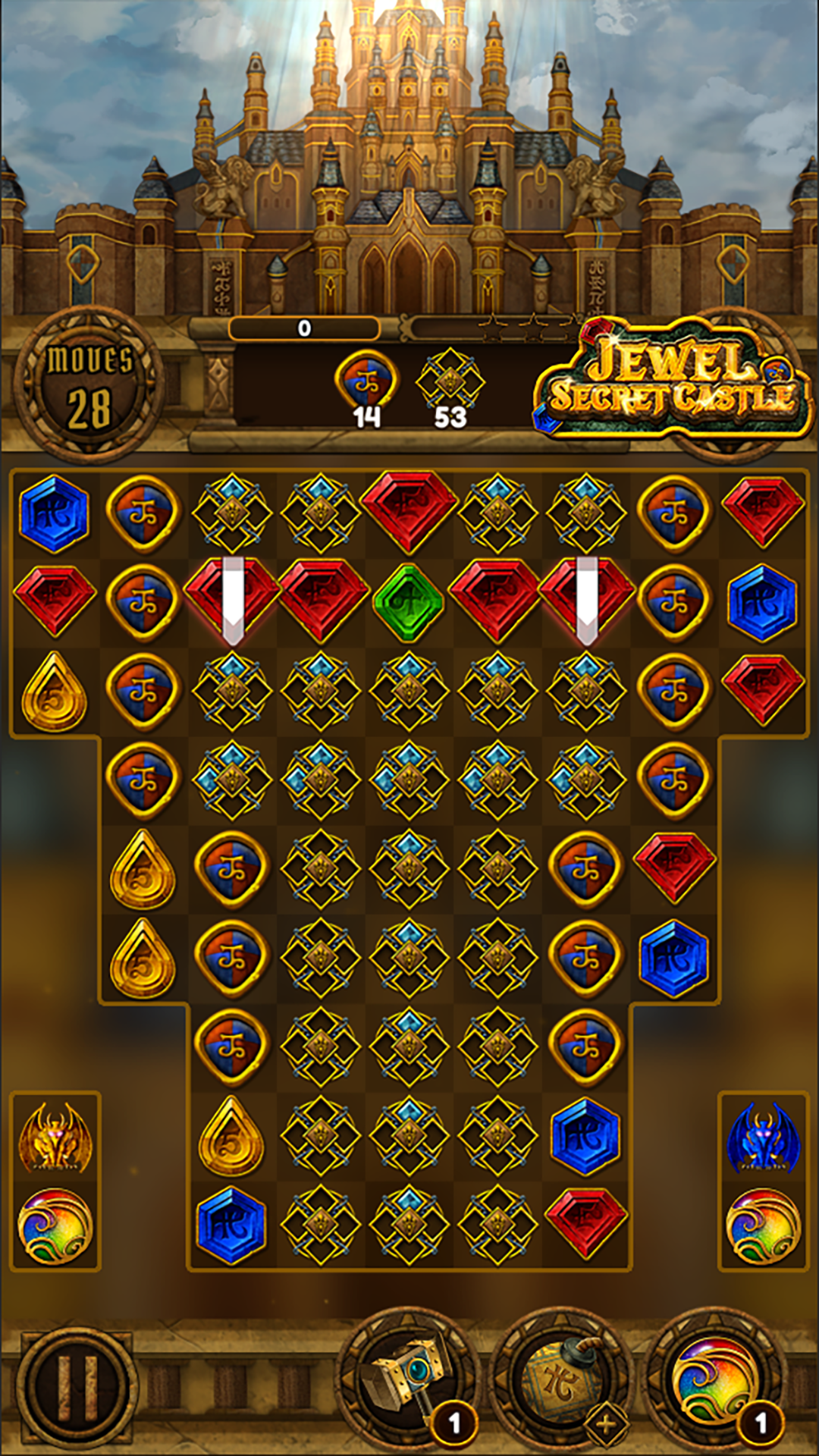 اسکرین شات 2 بازی Jewel Secret Castle: Match 3