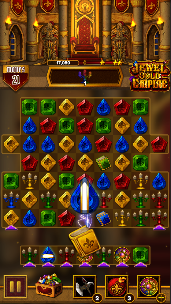 اسکرین شات 8 بازی Jewel Gold Empire : Match 3