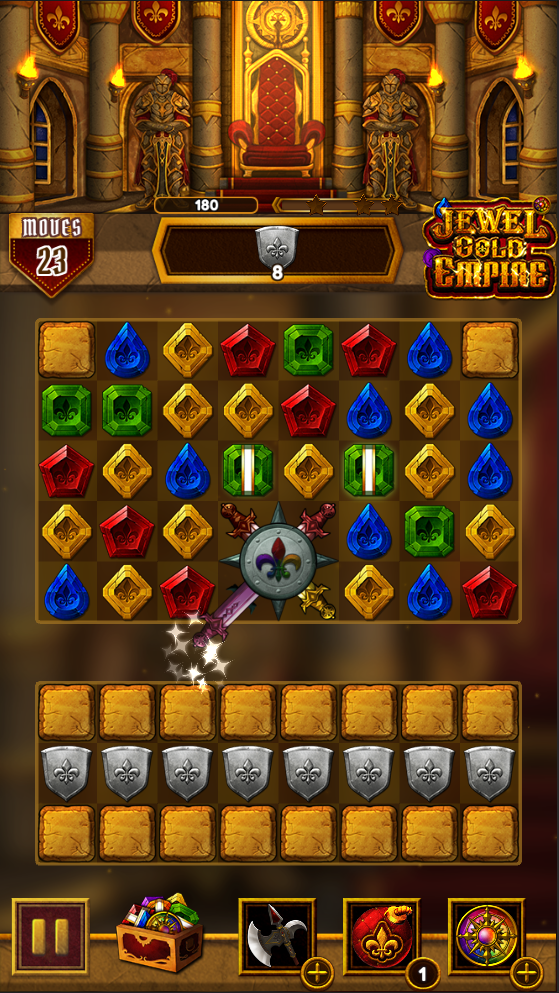 اسکرین شات 7 بازی Jewel Gold Empire : Match 3