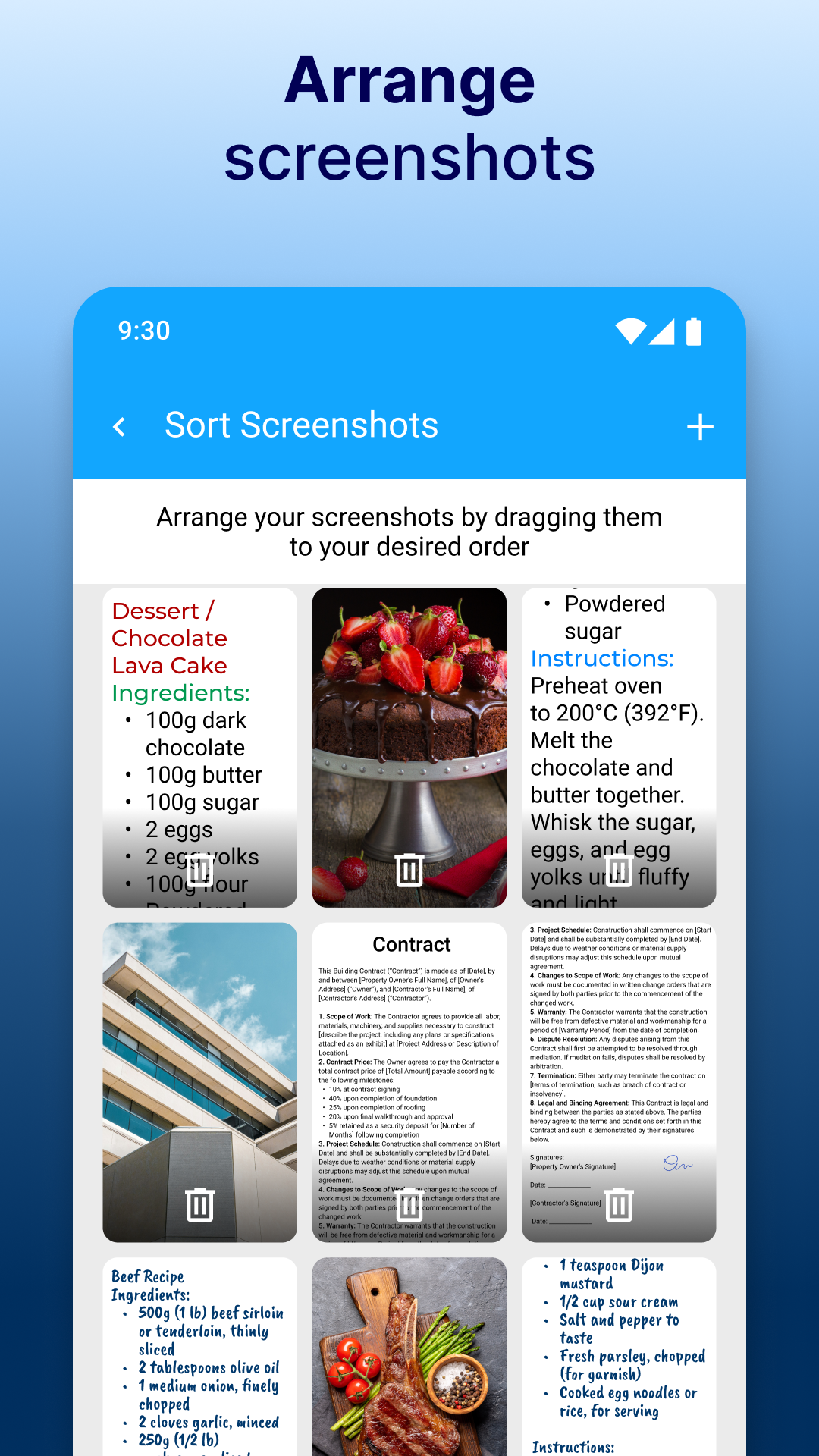 اسکرین شات 6 برنامه Easy Long Screenshot Capture