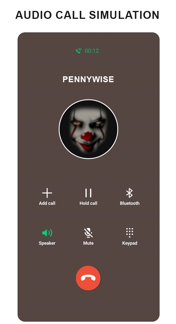 اسکرین شات 8 بازی scary clown fake video call