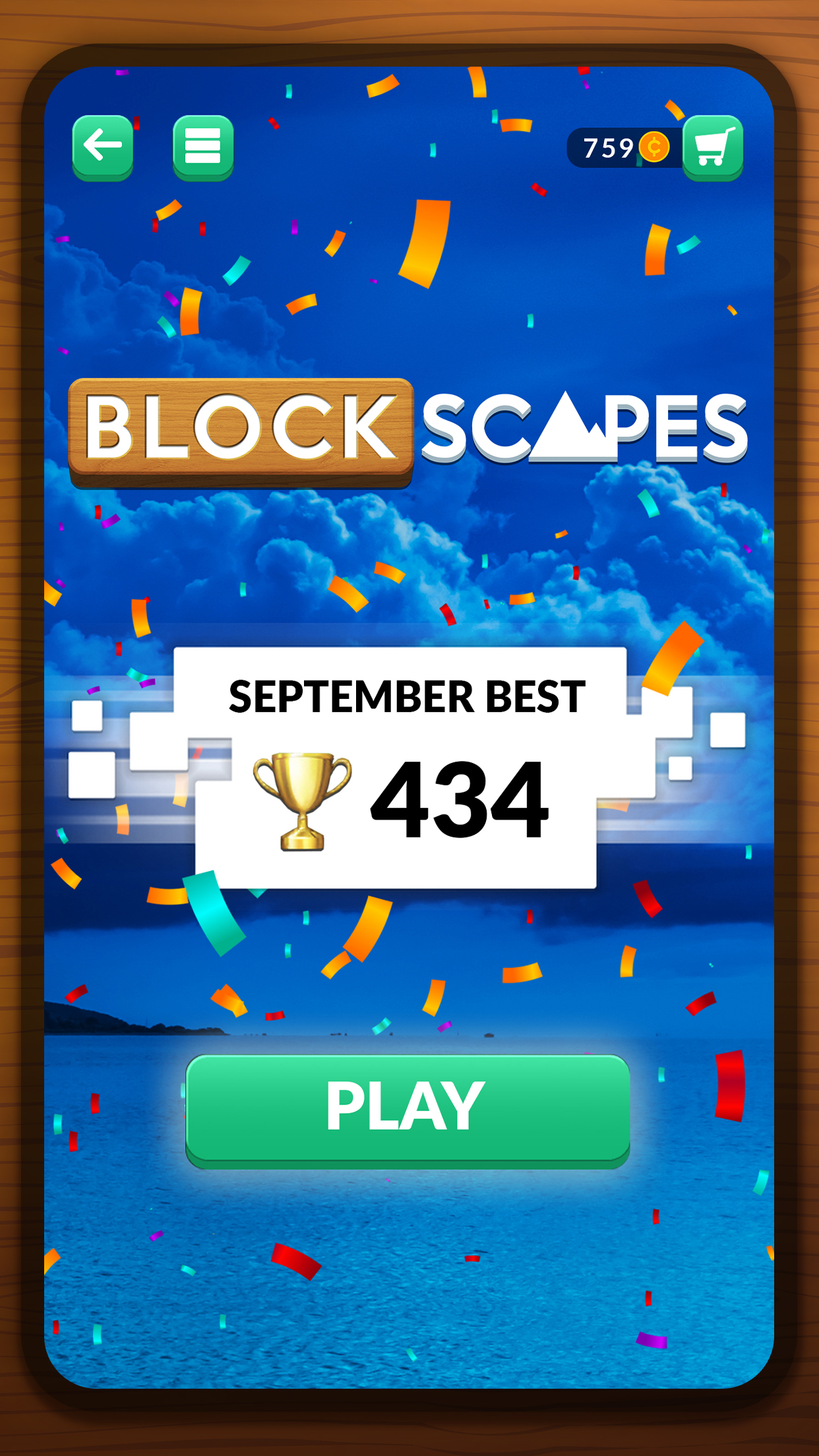 اسکرین شات 5 بازی Blockscapes - Block Puzzle