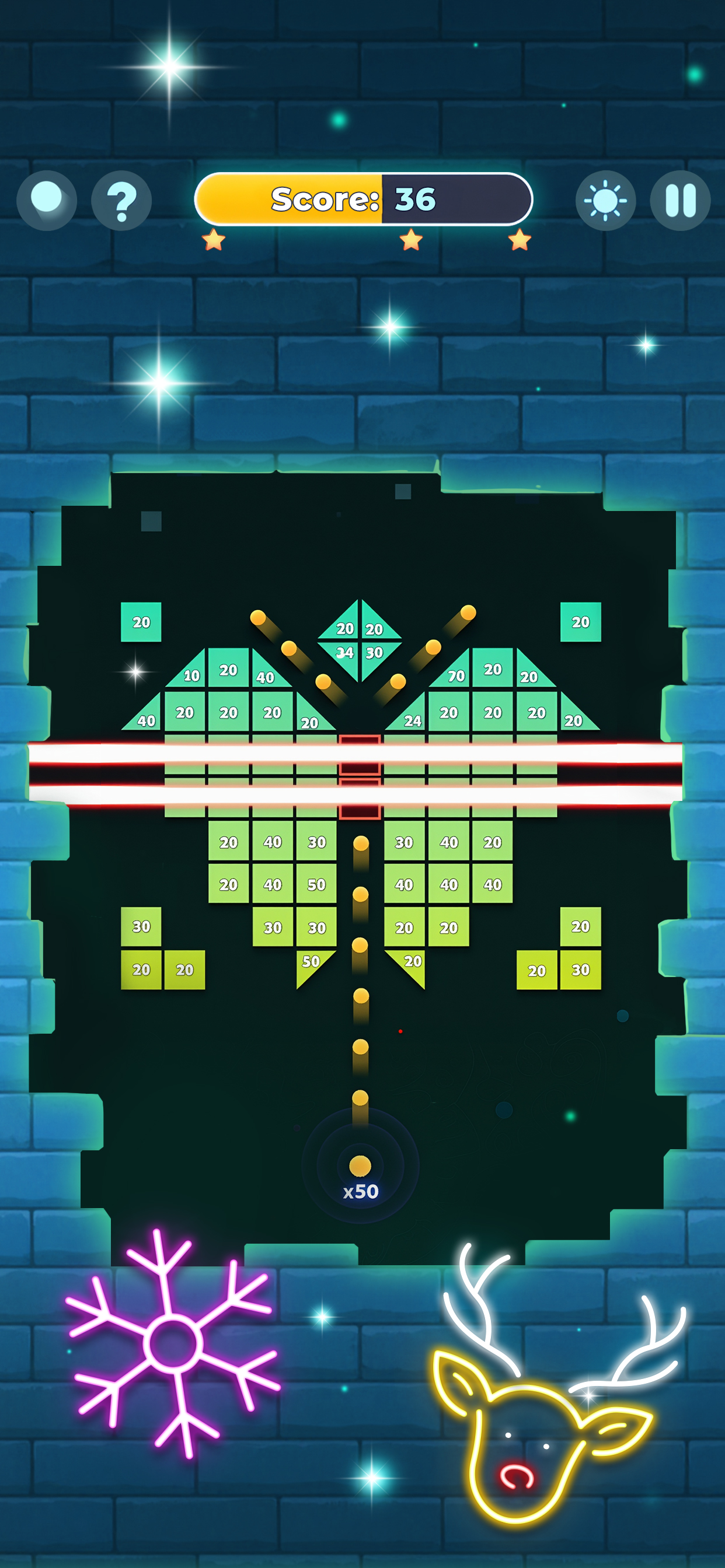 اسکرین شات 4 بازی Bricks n Balls