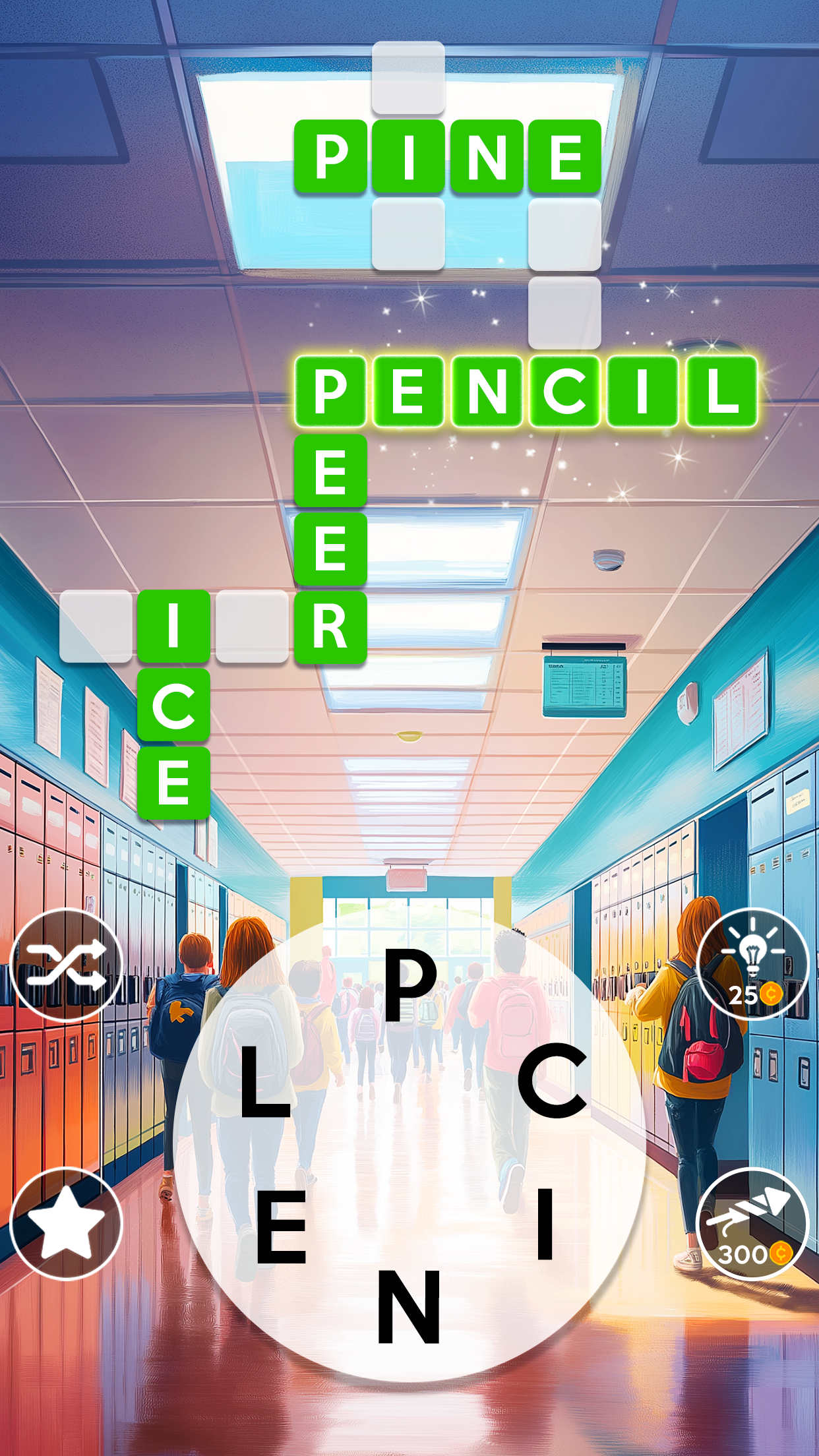 اسکرین شات 3 بازی Wordscapes