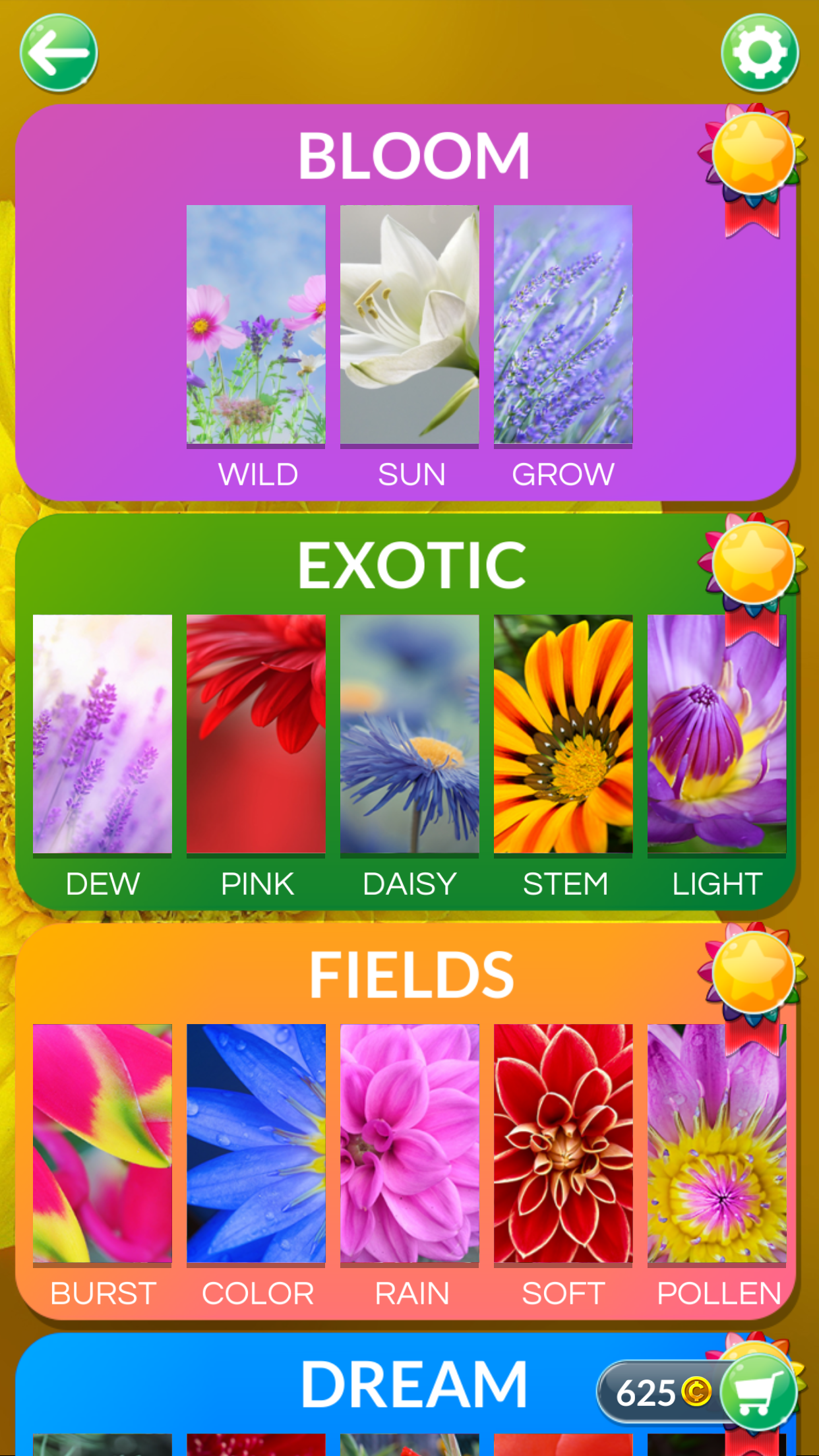اسکرین شات 3 بازی Wordscapes In Bloom