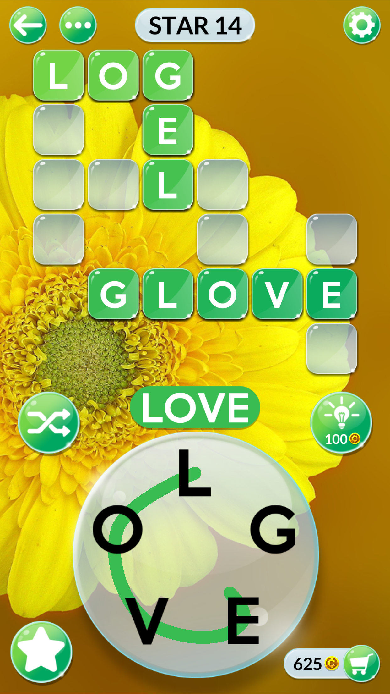 اسکرین شات 1 بازی Wordscapes In Bloom
