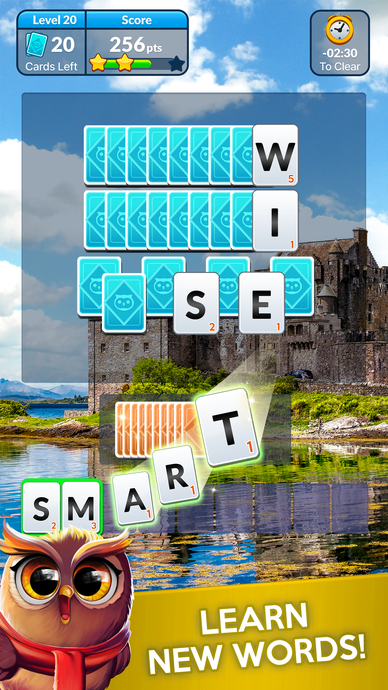 اسکرین شات 3 بازی Wordscapes Solitaire