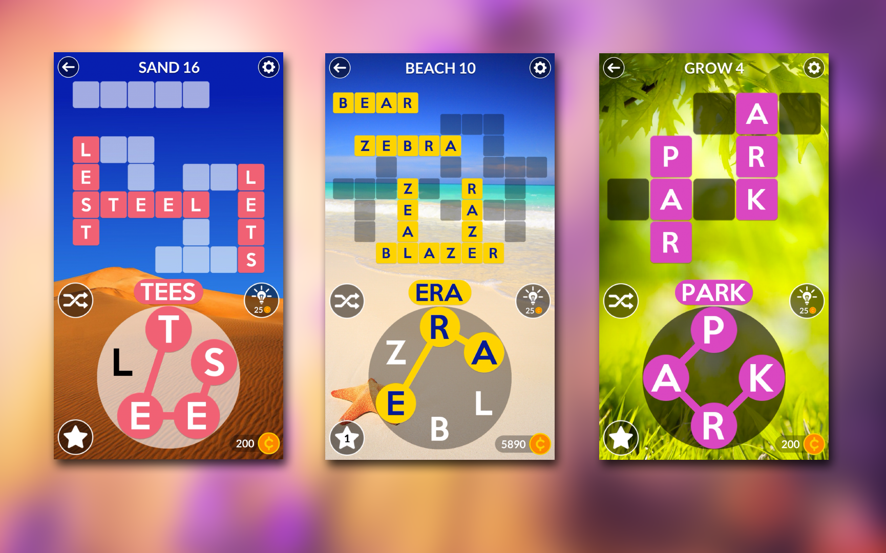 اسکرین شات 6 بازی Wordscapes Uncrossed
