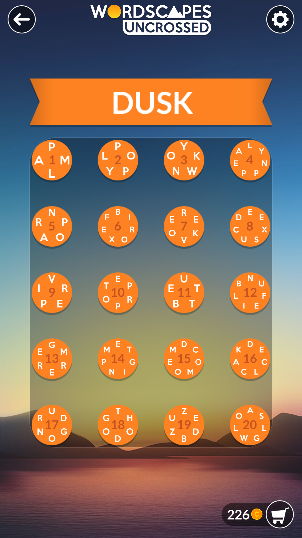 اسکرین شات 2 بازی Wordscapes Uncrossed