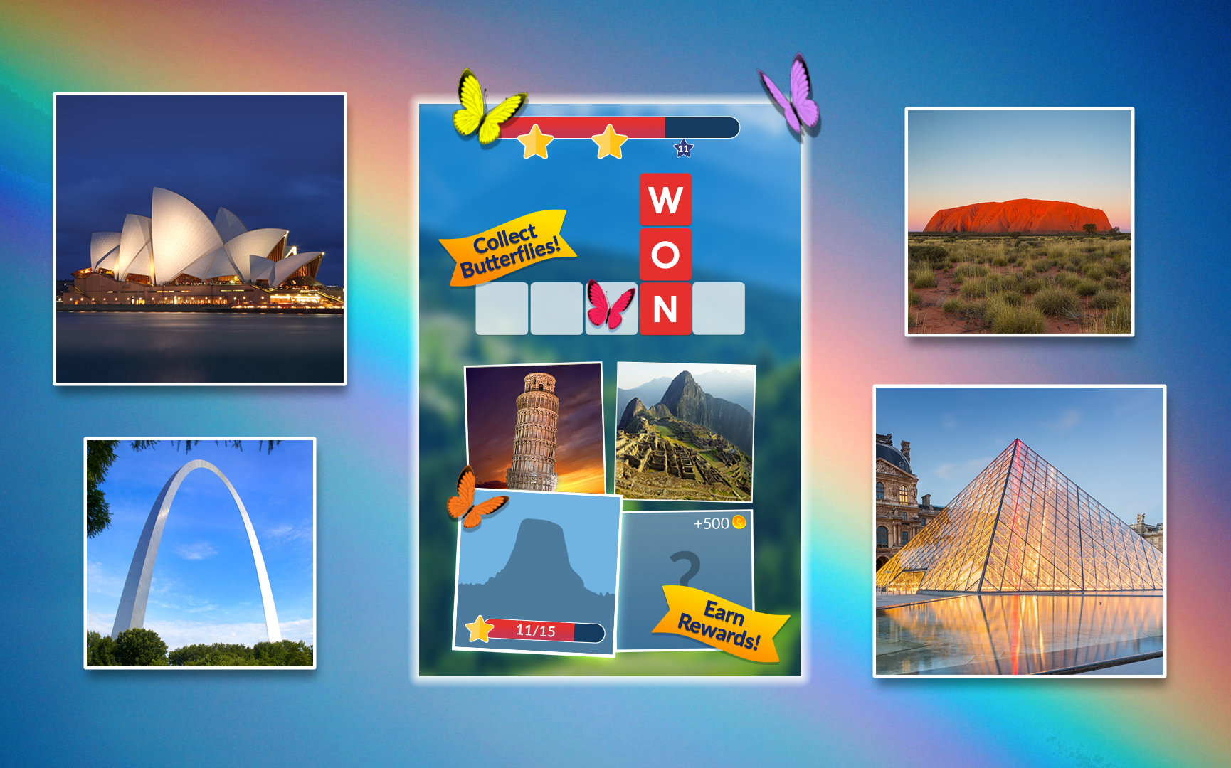 اسکرین شات 7 بازی Wordscapes Uncrossed