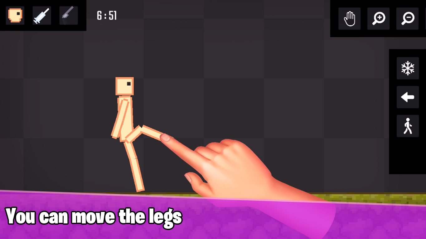 اسکرین شات 2 بازی People Stickman Playground : Ragdoll Zombie Stick
