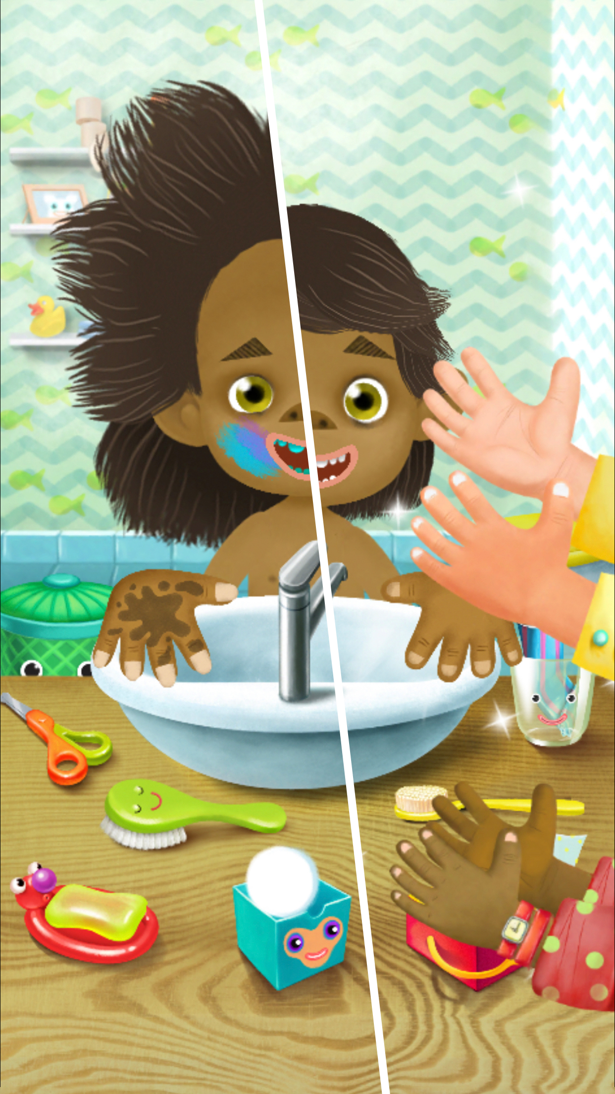 اسکرین شات 2 بازی Pepi Bath 2