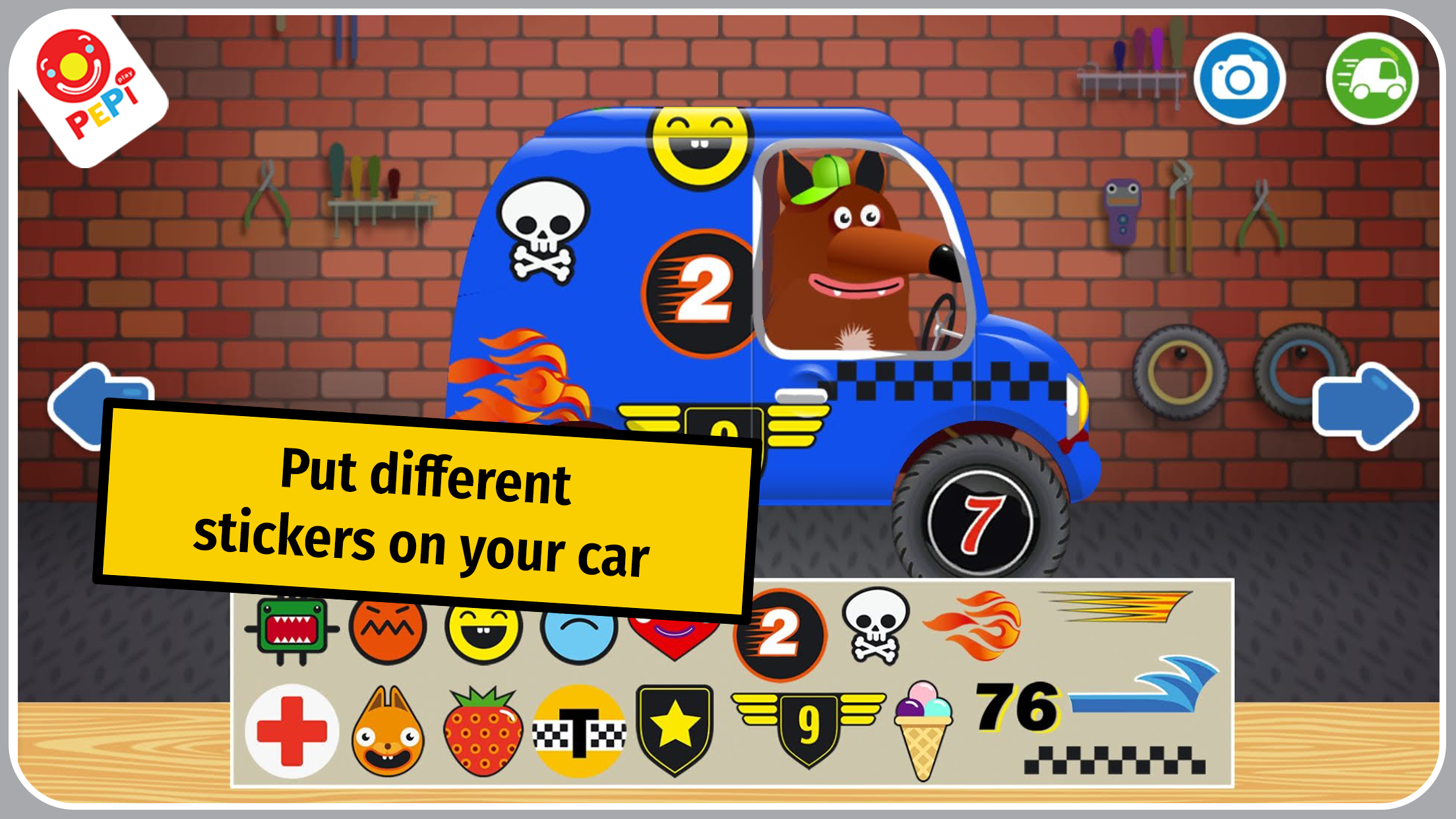 اسکرین شات 8 بازی Pepi Ride: fun car racing