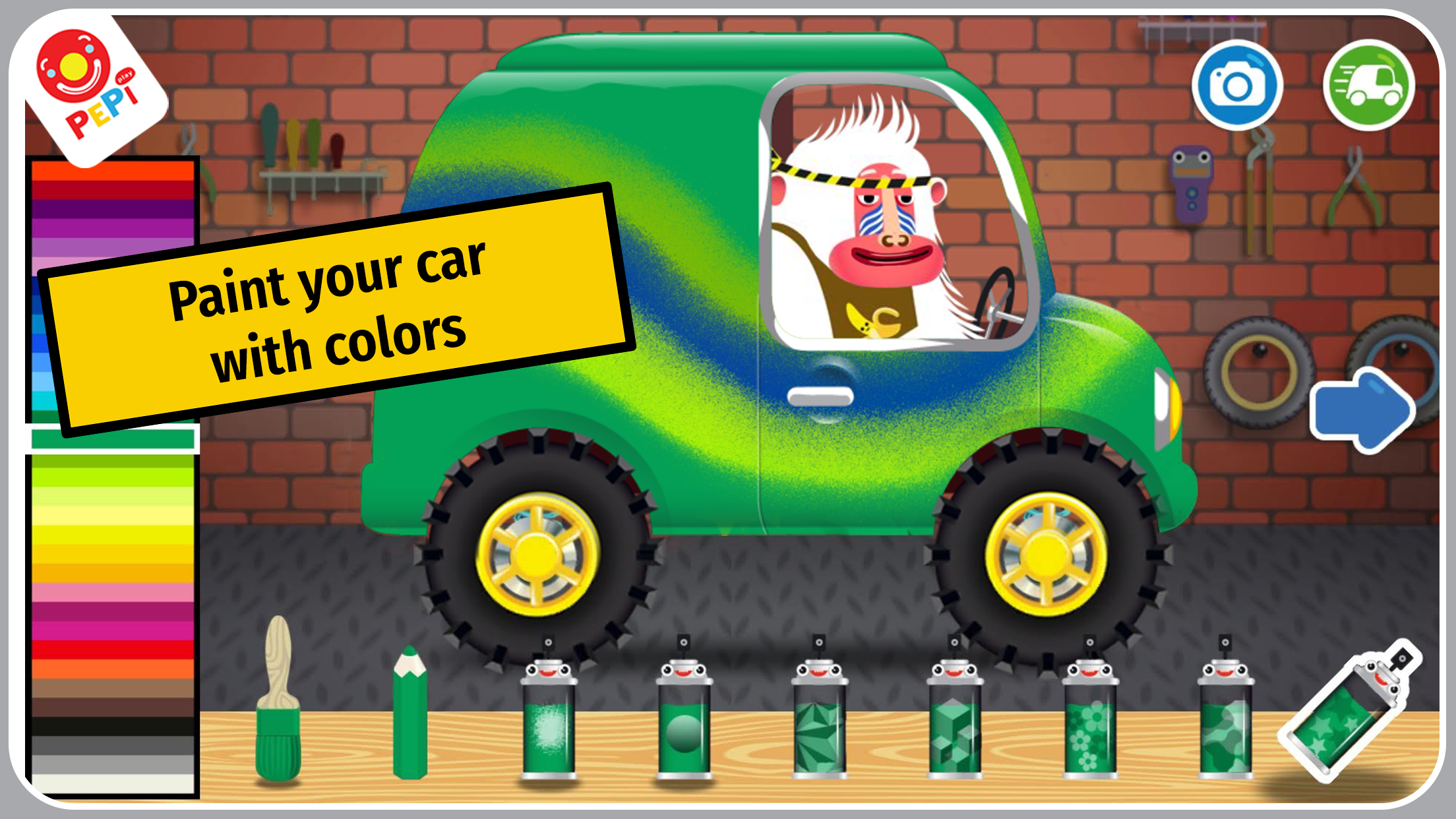 اسکرین شات 7 بازی Pepi Ride: fun car racing