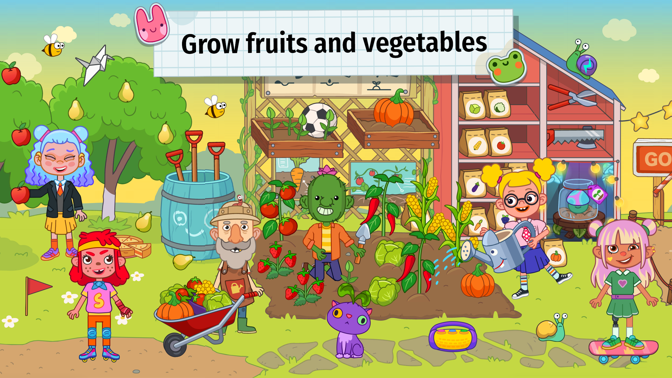 اسکرین شات 5 بازی Pepi School: Fun Kid Games