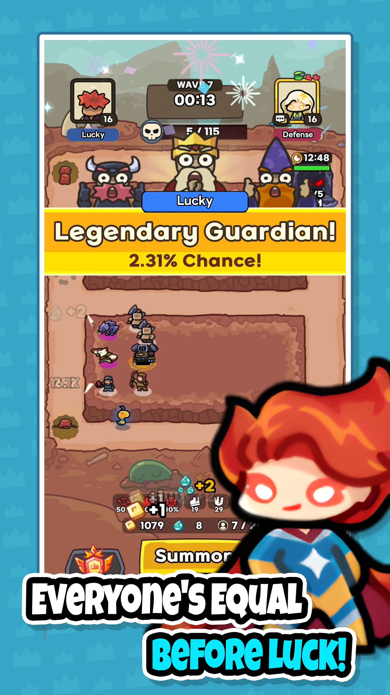 اسکرین شات 2 بازی What the Luck?: CoOp Defense