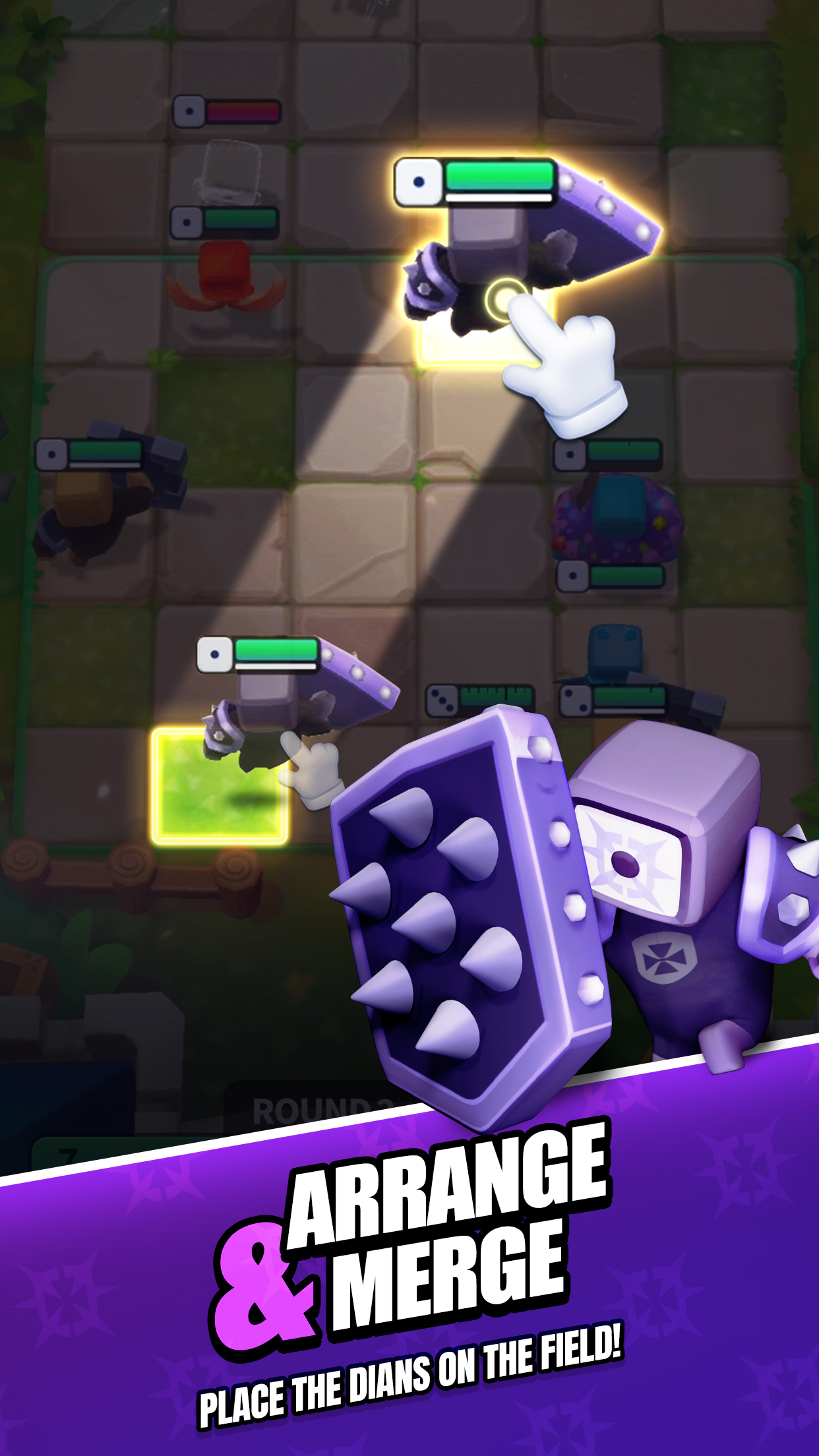 اسکرین شات 1 بازی Roll Roll: Dice Heroes