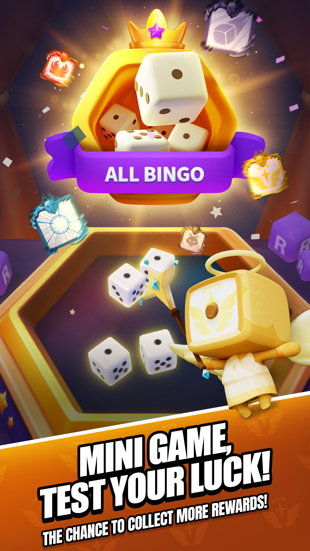 اسکرین شات 3 بازی Roll Roll: Dice Heroes