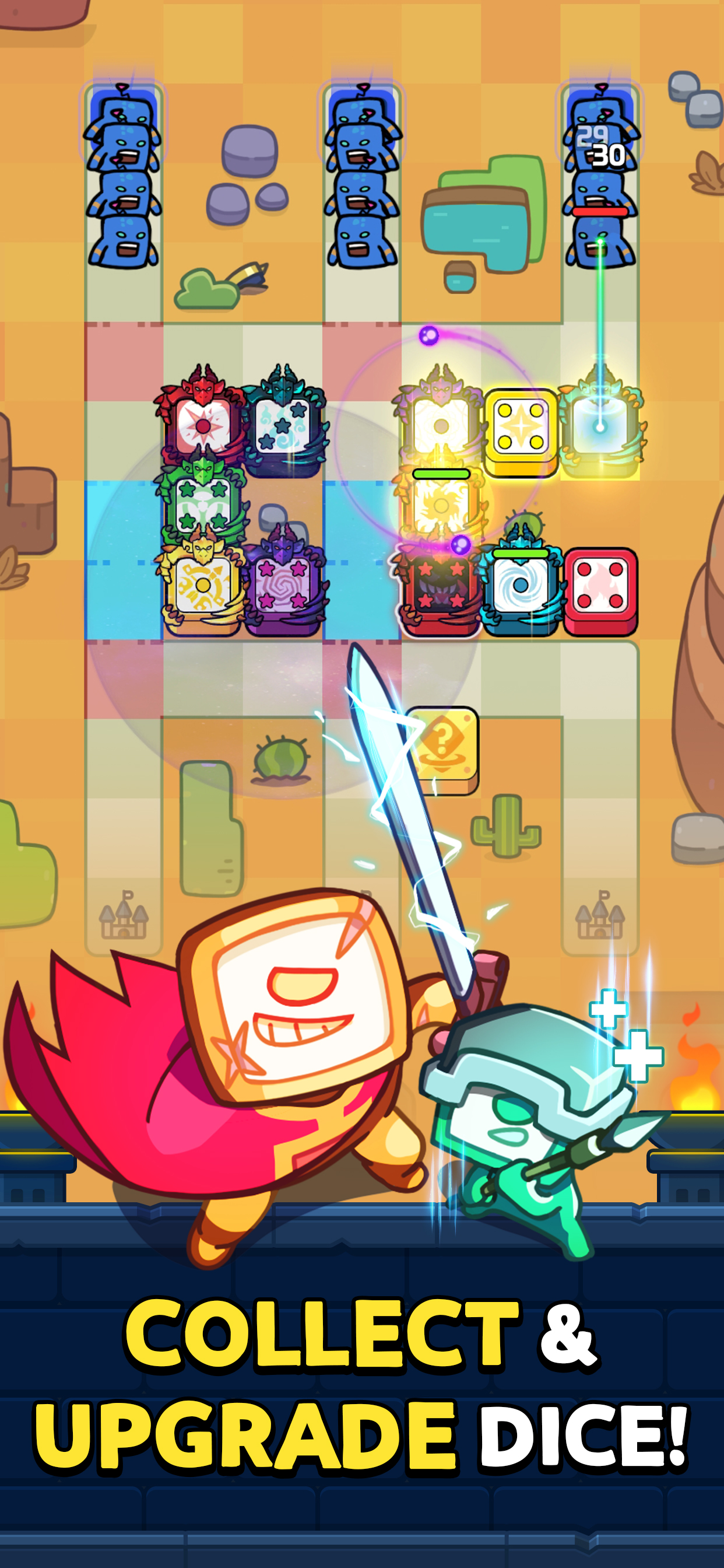 اسکرین شات 2 بازی Dice Kingdom - Tower Defense