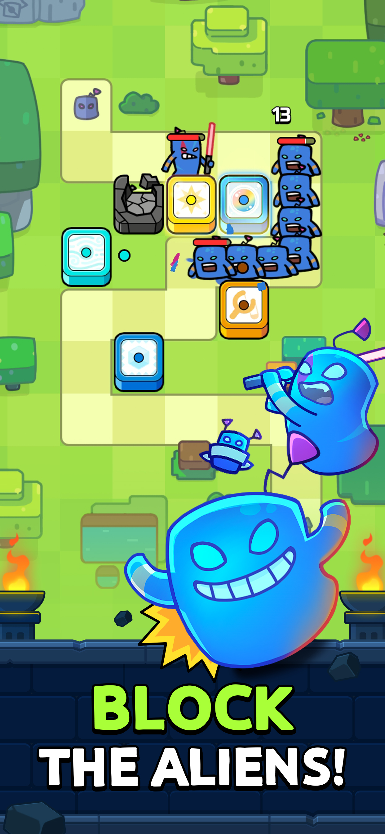 اسکرین شات 1 بازی Dice Kingdom - Tower Defense