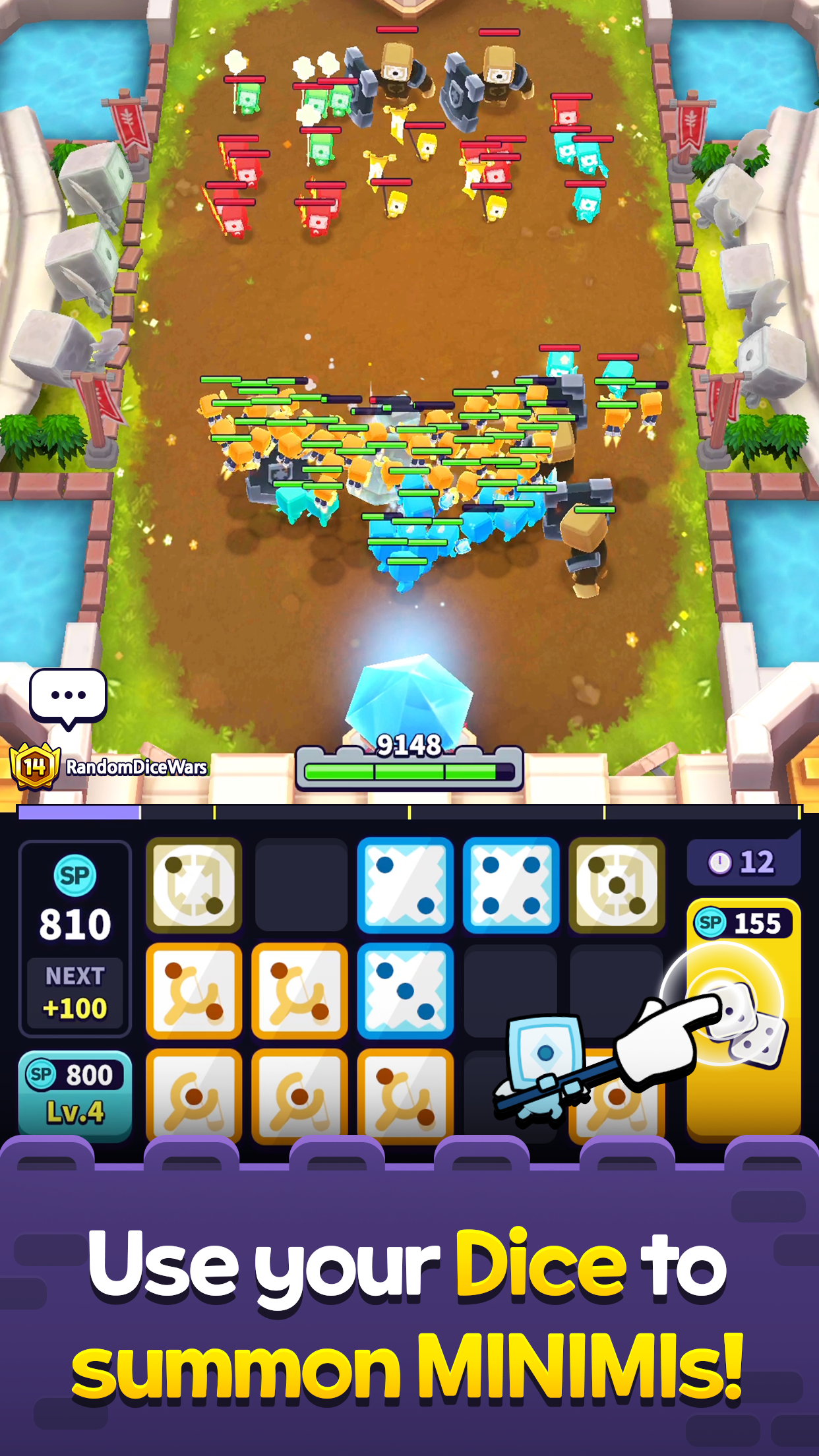 اسکرین شات 1 بازی Random Dice: Wars