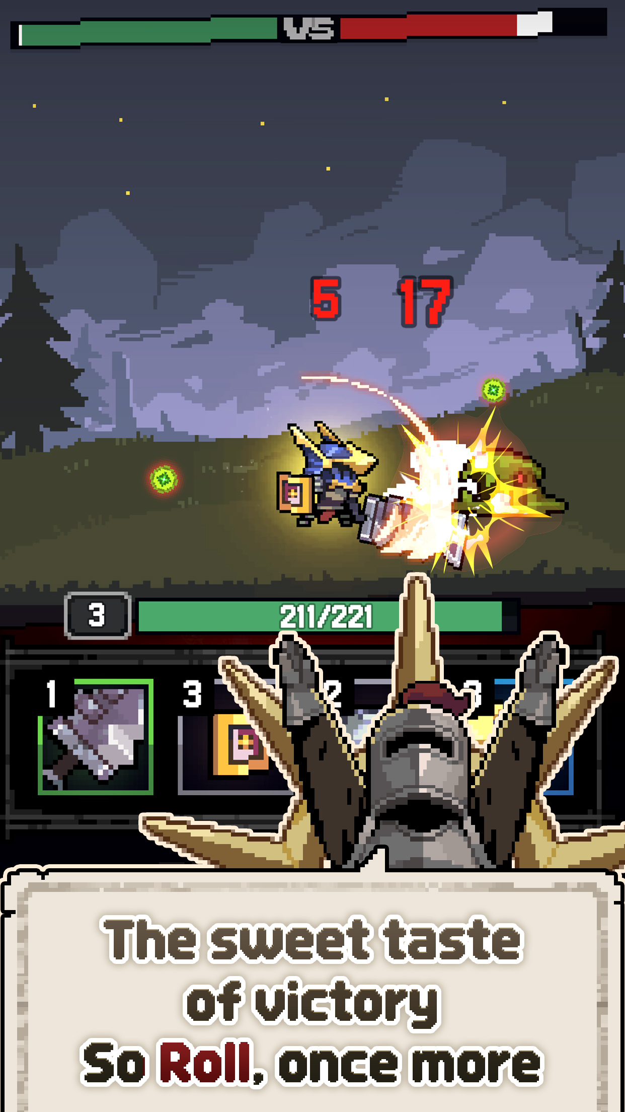 اسکرین شات 3 بازی Heroll : Roguelike RPG