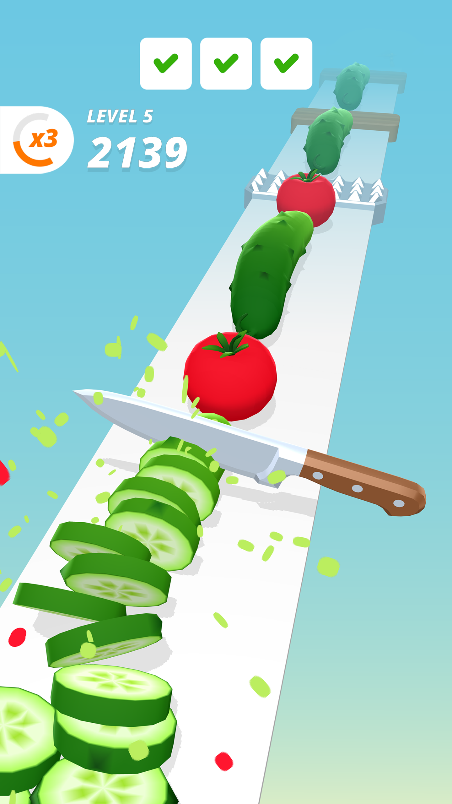 اسکرین شات 2 بازی Perfect Slices