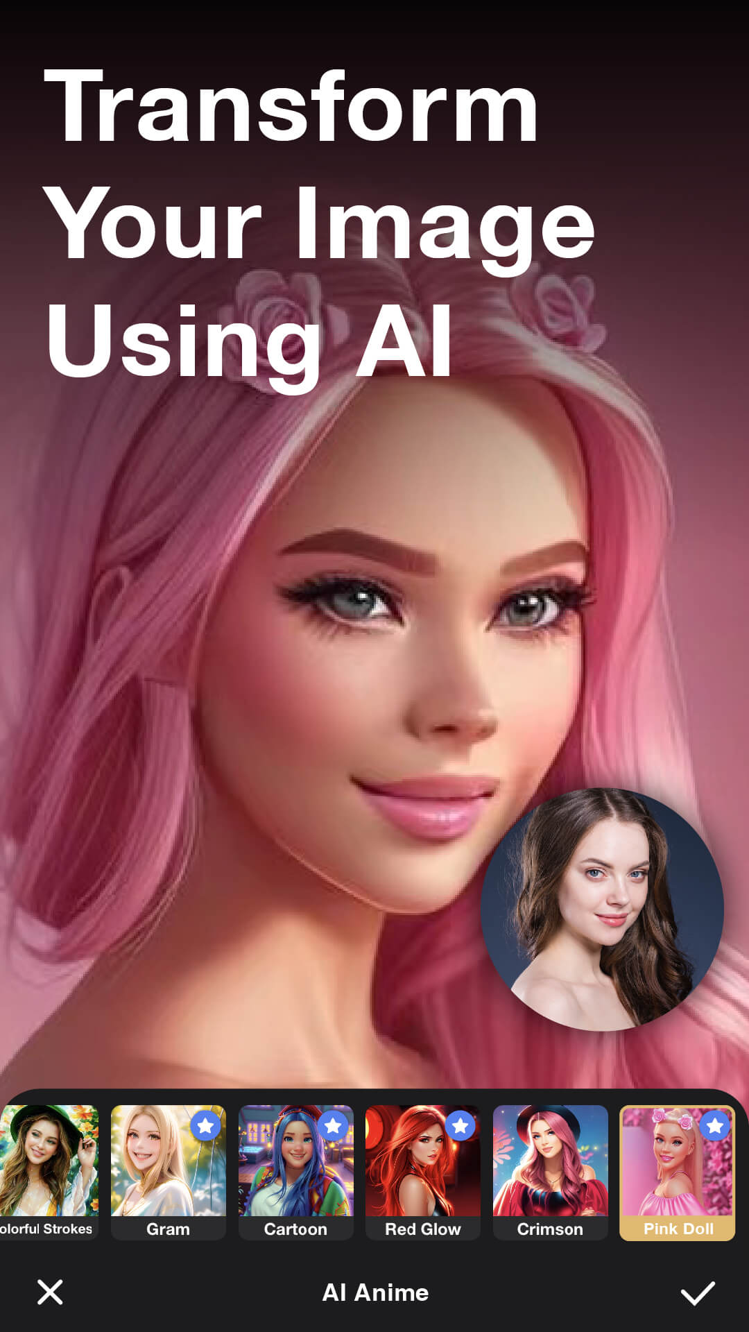 اسکرین شات 2 برنامه Perfect365 SoReal AI