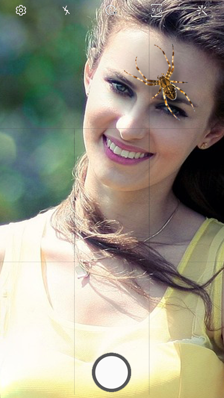 اسکرین شات 1 برنامه Spider filter prank