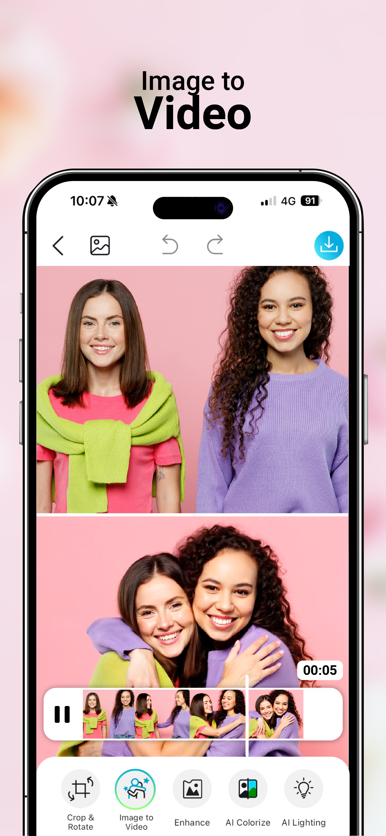 اسکرین شات 6 برنامه YouCam Enhance: Photo Enhancer