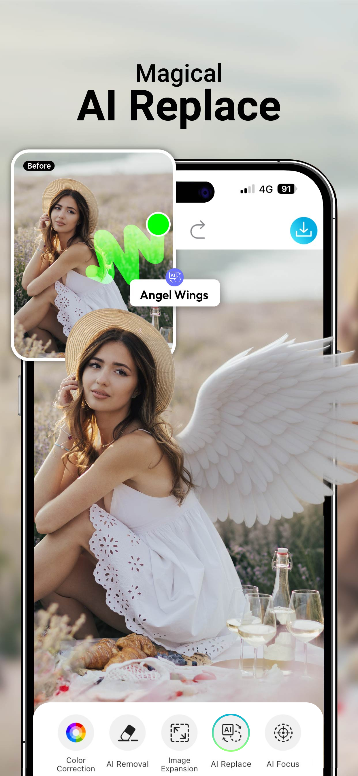 اسکرین شات 8 برنامه YouCam Enhance: Photo Enhancer