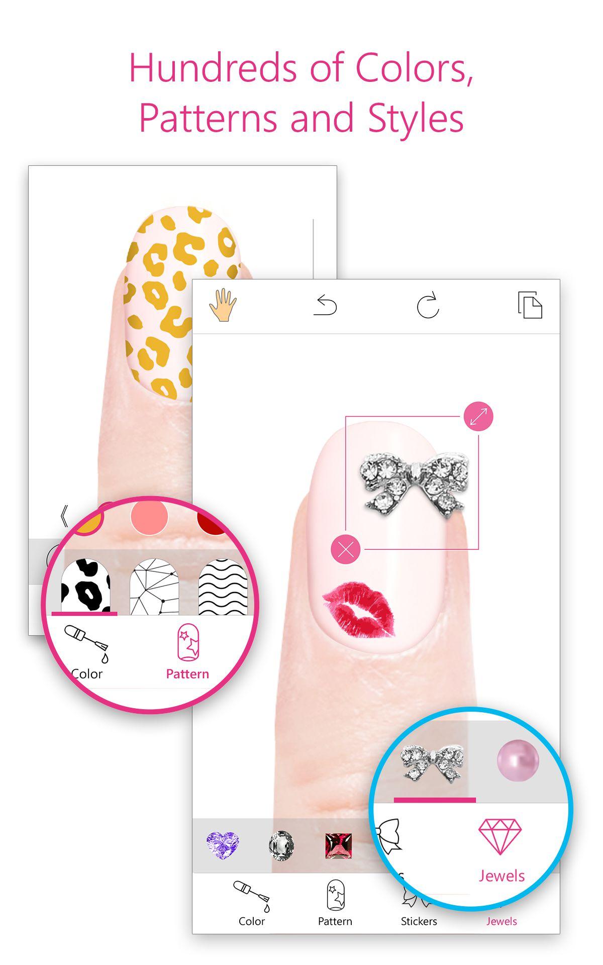 اسکرین شات 1 برنامه YouCam Nails - Manicure Salon for Custom Nail Art