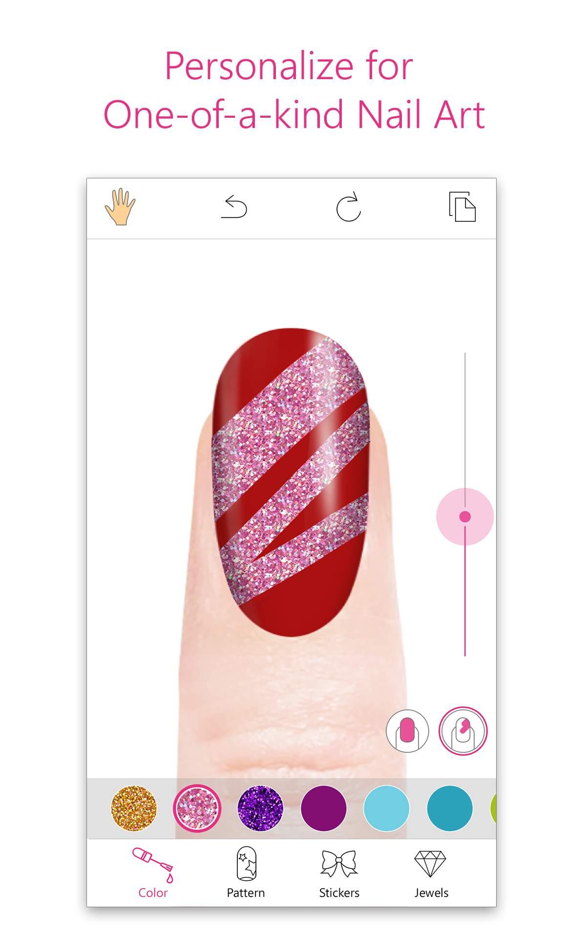 اسکرین شات 3 برنامه YouCam Nails - Manicure Salon for Custom Nail Art
