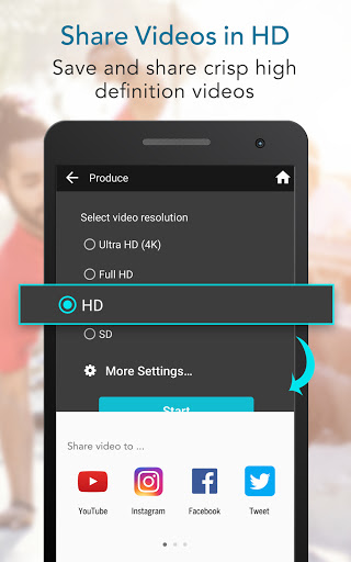 اسکرین شات 5 برنامه YouCam Cut – Easy Video Editor & Movie Maker