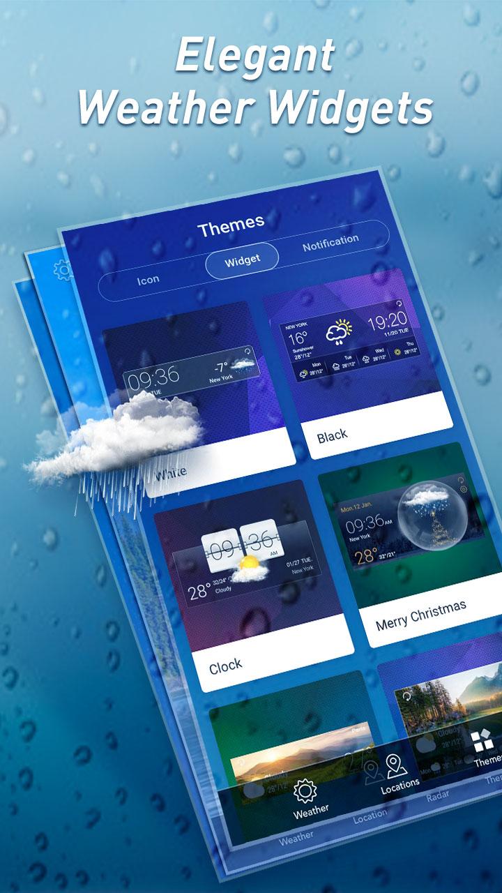 اسکرین شات 5 برنامه Local Weather - Weather Widget