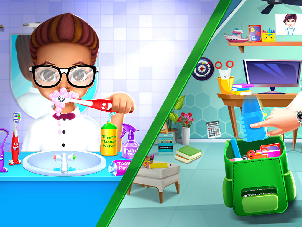 اسکرین شات 1 برنامه High School Teacher Girl Game