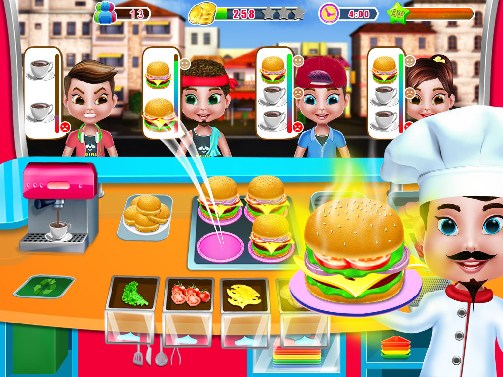 اسکرین شات 6 برنامه My Cafe Shop - Cooking Game