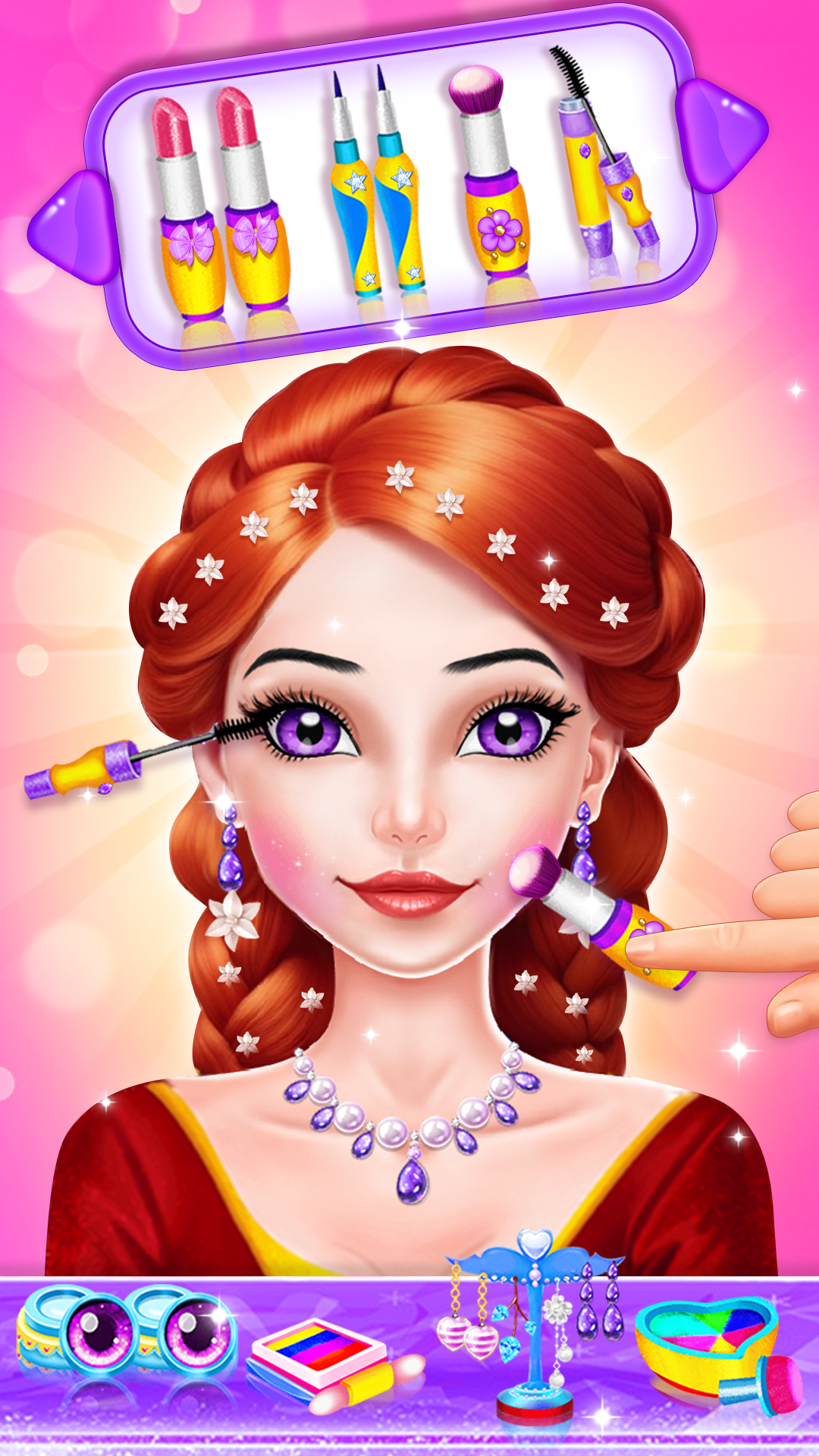 اسکرین شات 5 بازی hair do design game
