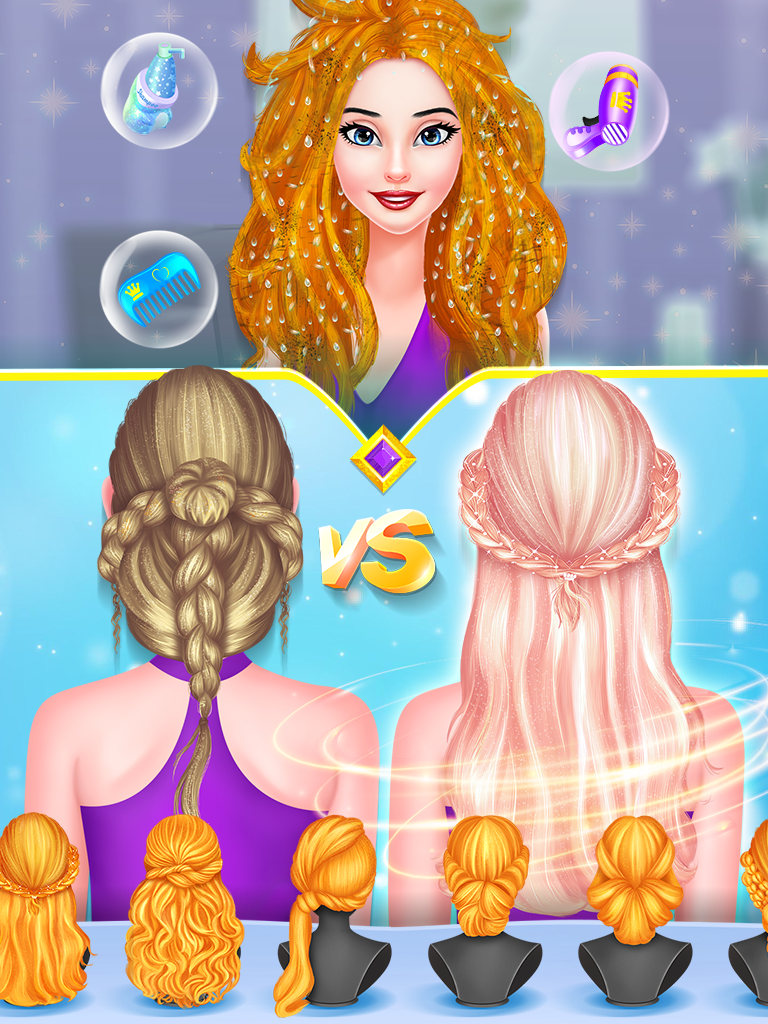 اسکرین شات 3 برنامه Makeup Games: Wedding Salon