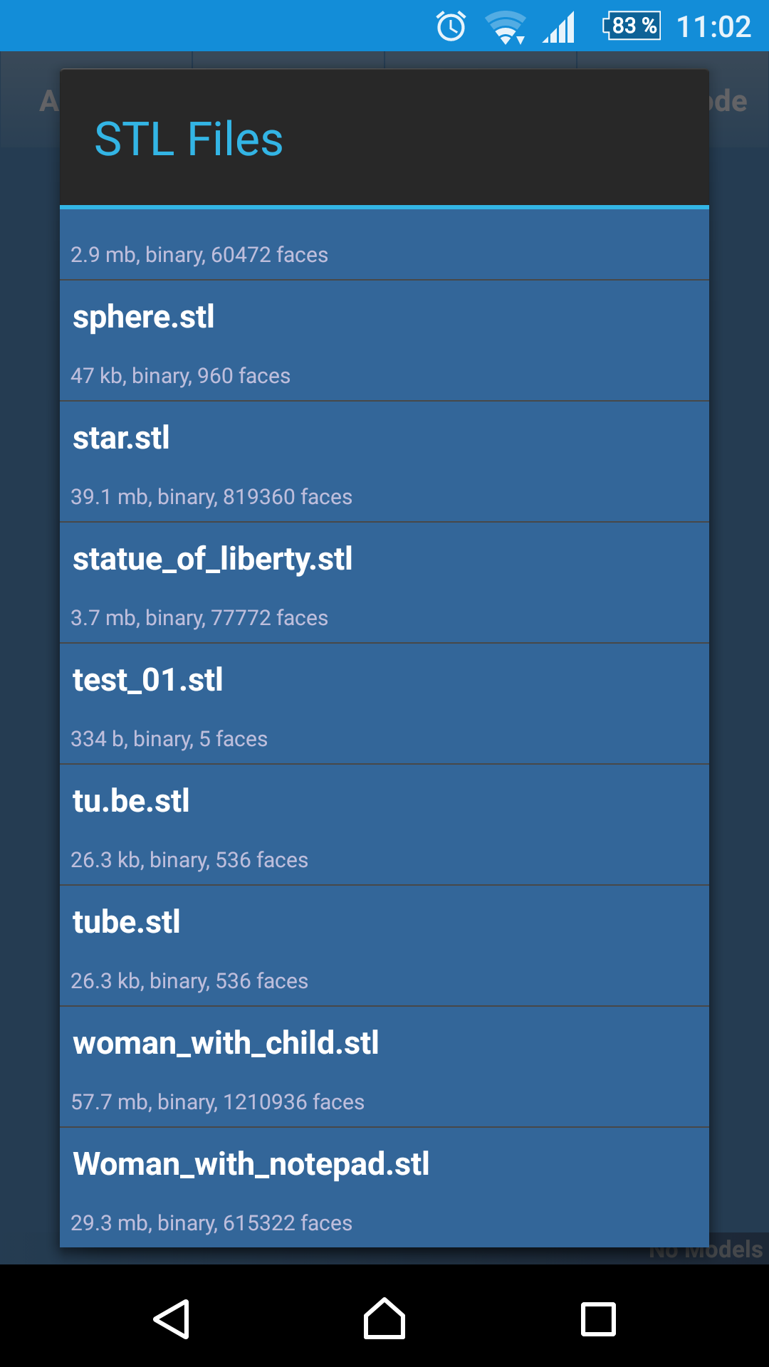 اسکرین شات 4 برنامه Fast STL Viewer
