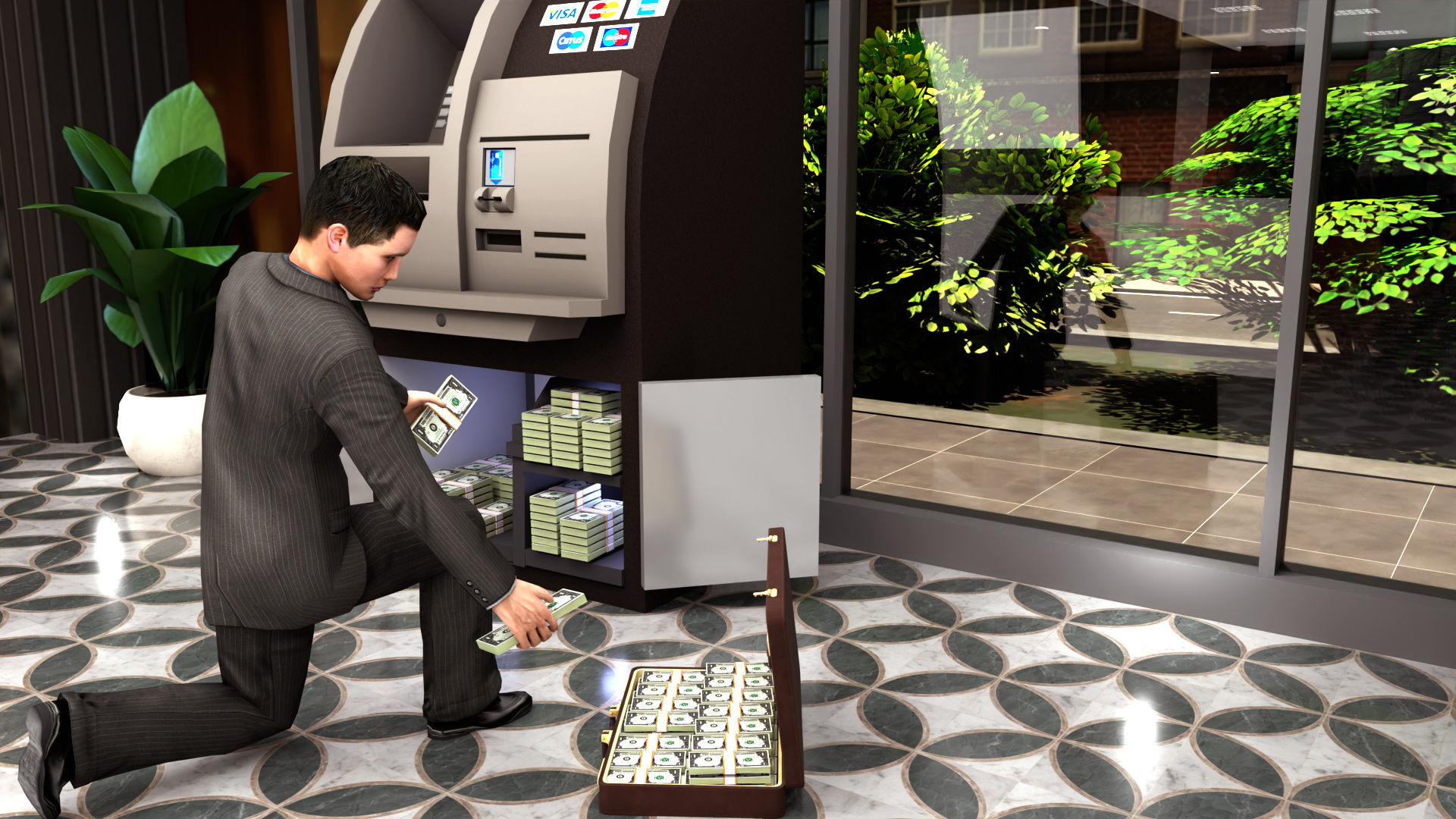 اسکرین شات 4 بازی Bank Simulator Money Business