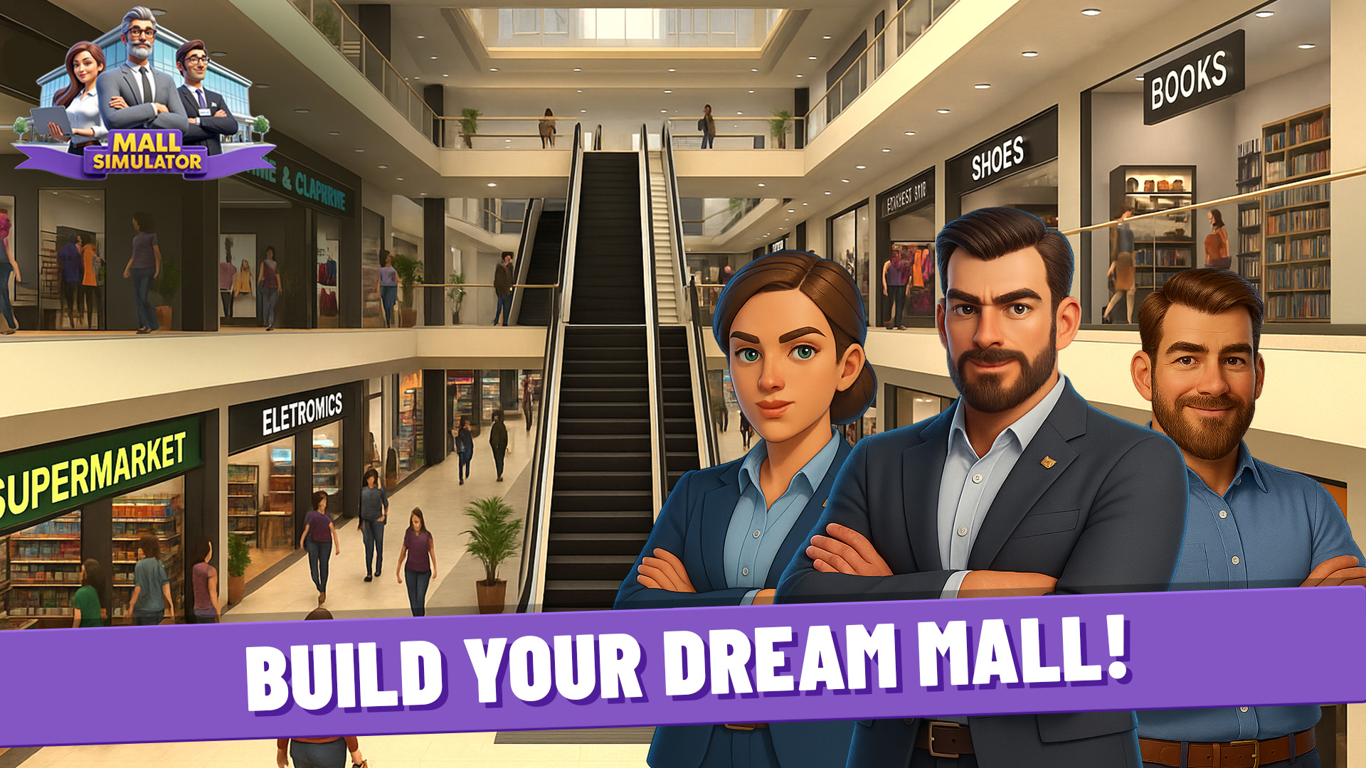 اسکرین شات 1 بازی Mall & Fast Food Simulator 3D