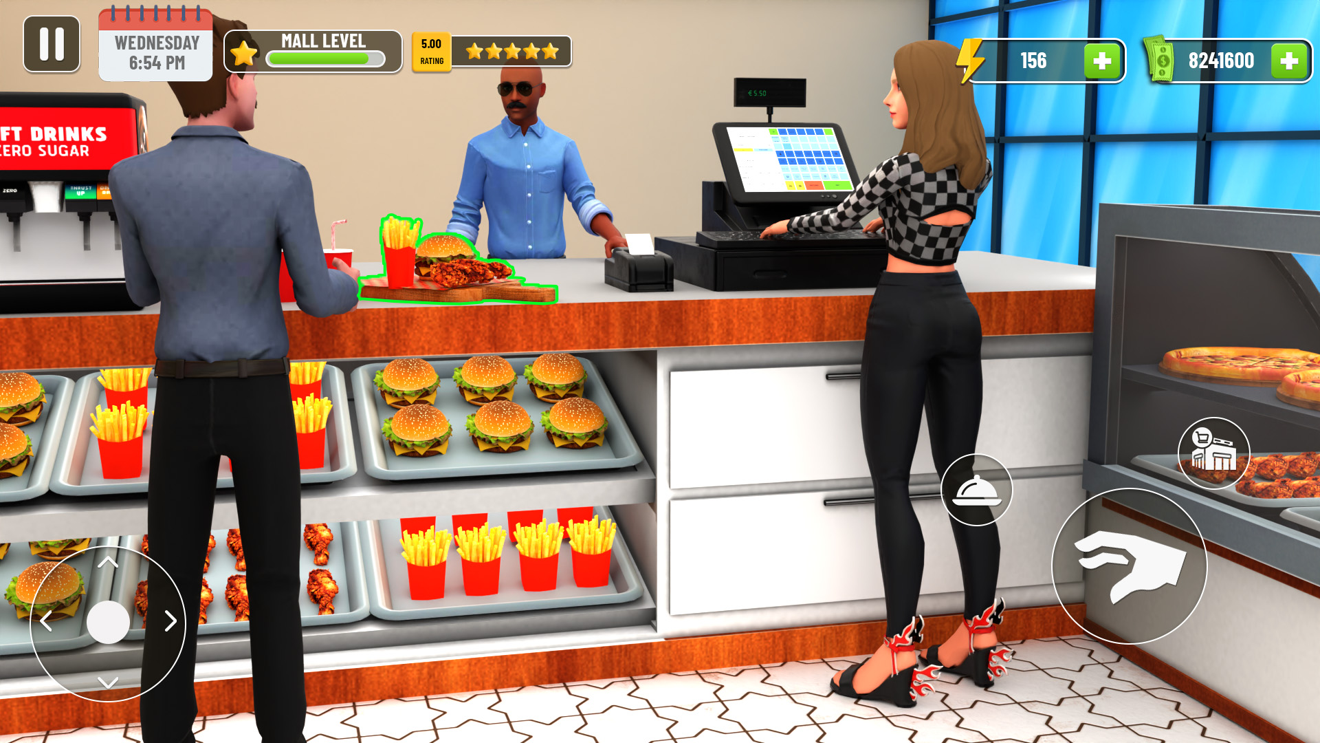 اسکرین شات 5 بازی Mall & Fast Food Simulator 3D