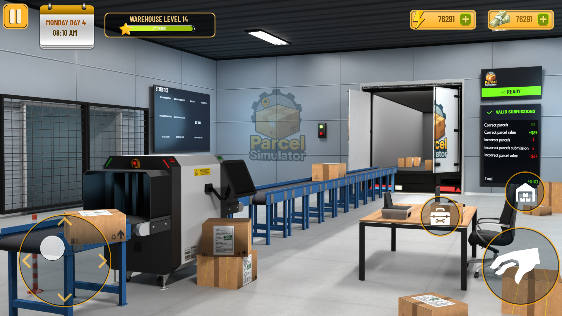 اسکرین شات 2 بازی Parcel Delivery Simulator 3D