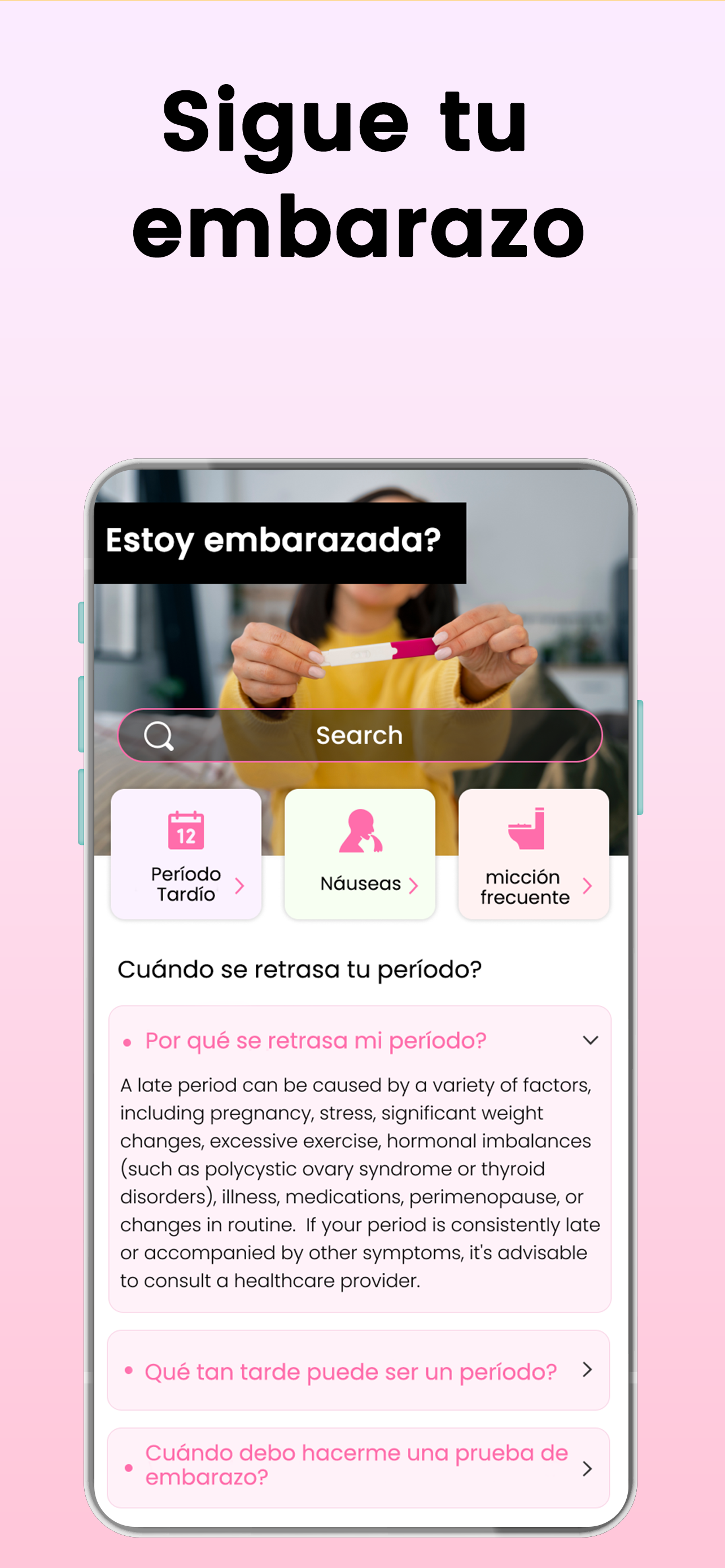اسکرین شات 6 برنامه Calendario seguimi período