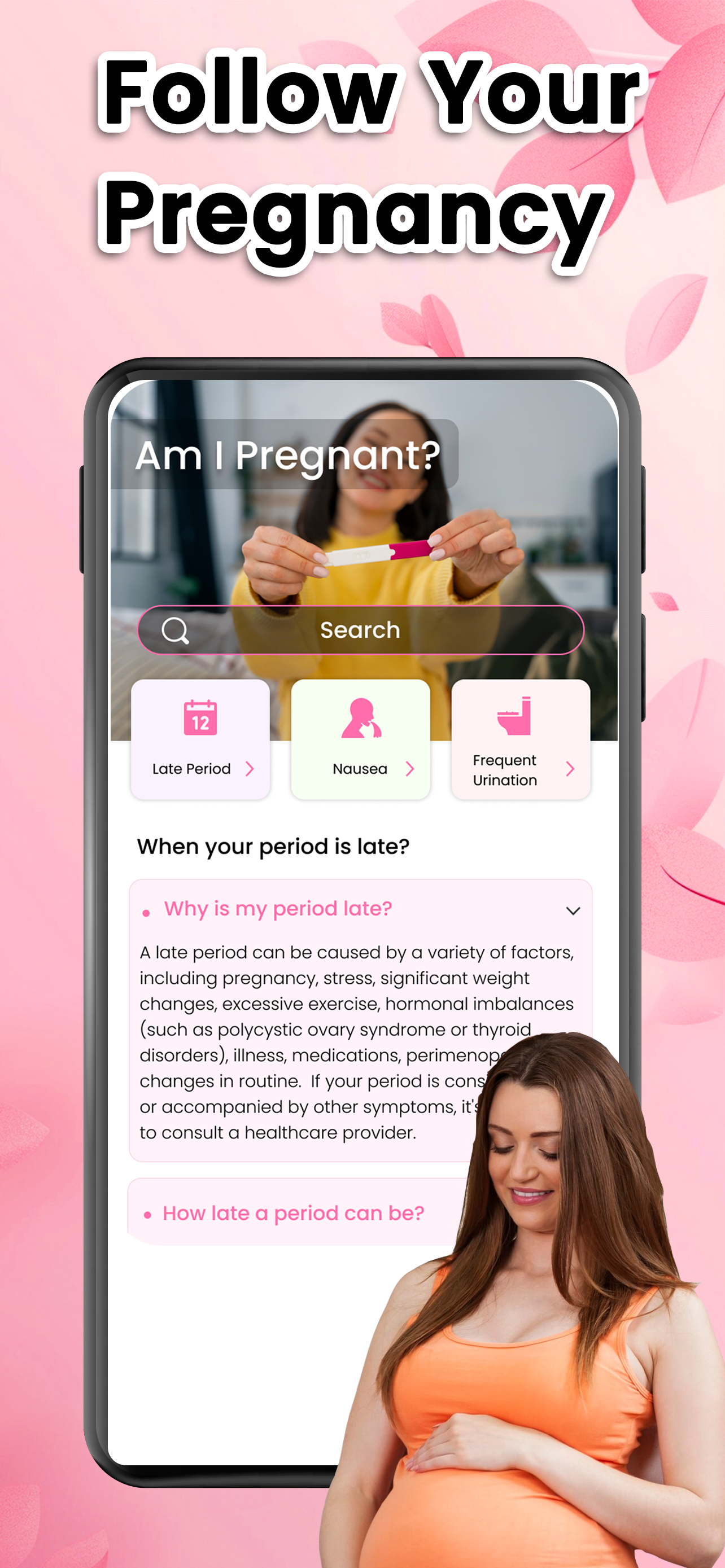 اسکرین شات 6 برنامه Period Tracker:Period Calendar