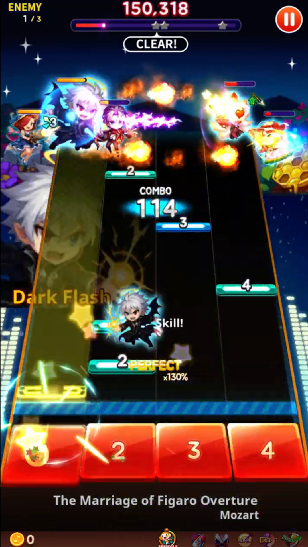 اسکرین شات 1 بازی RhythmStar: Music Adventure