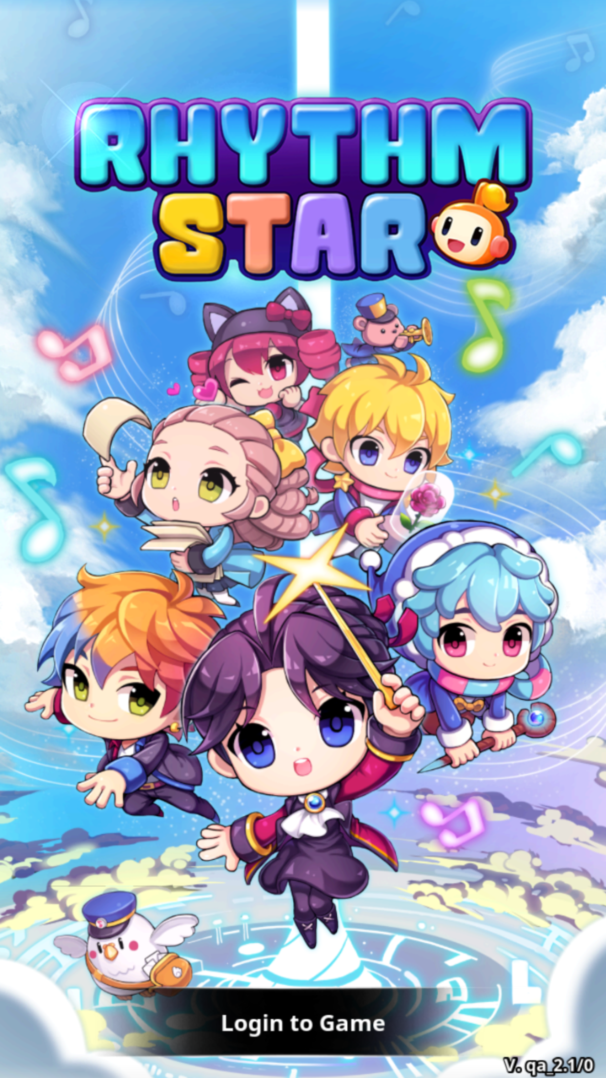 اسکرین شات 1 بازی RhythmStar: Music Adventure